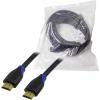 LogiLink HDMI kabel Zástrčka HDMI-A, Zástrčka HDMI-A 10.00 m černá CH0066 4K UHD, Audio Return Channel, pozlacené kontakty HDMI kabel