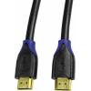 LogiLink HDMI kabel Zástrčka HDMI-A, Zástrčka HDMI-A 10.00 m černá CH0066 4K UHD, Audio Return Channel, pozlacené kontakty HDMI kabel