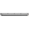 Digitus DIGITUS - Modulares Patchpanel für Keystone Jacks 1HE - unbestückt 24 portů síťový patch panel 483 mm (19) nevybavený specifikací 1 U vícebarevná