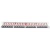Digitus DIGITUS - CAT 6A, Klasse EA High Density Patch Panel, geschirmt 24 portů síťový patch panel 483 mm (19) CAT 6A, CAT 6a (surový kabel CAT 7) 0.5 U