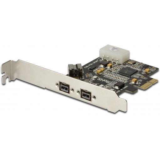 Digitus DIGITUS - Firewire 800 (1394b) PCIe Card 3 porty kontrolní karta FireWire 800 FireWire 800 PCIe