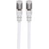 Intellinet 741361 RJ45 síťové kabely, propojovací kabely CAT 6a (surový kabel CAT 7) S/FTP 1.00 m bílá bez halogenů 1 ks