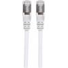 Intellinet 741422 RJ45 síťové kabely, propojovací kabely CAT 6a (surový kabel CAT 7) S/FTP 20.00 m bílá bez halogenů 1 ks