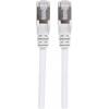 Intellinet 741415 RJ45 síťové kabely, propojovací kabely CAT 6a (surový kabel CAT 7) S/FTP 10.00 m bílá bez halogenů 1 ks