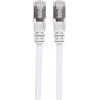Intellinet 741385 RJ45 síťové kabely, propojovací kabely CAT 6a (surový kabel CAT 7) S/FTP 2.00 m bílá bez halogenů 1 ks