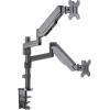 Manhattan držák na stůl pro monitor 461597 2 Displej: (s) 43,2 cm (17) - 81,3 cm (32) černá otočný, nastavitelná výška, naklápěcí, nakláněcí
