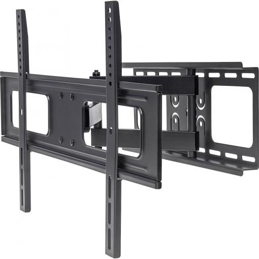 Manhattan 461283 TV držák na zeď 94,0 cm (37) - 177,8 cm (70) naklápěcí, nakláněcí vhodné pro zakřivené televizory (Curved TV), variabilní odstup od zdi,