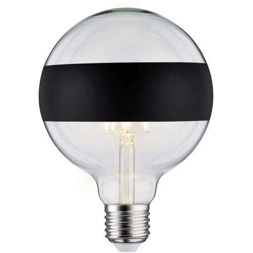 Paulmann 28682 LED Energetická třída (EEK2021) F (A - G) E27 kulatý tvar 6.5 W = 50 W teplá bílá (Ø x v) 125 mm x 174 mm 1 ks
