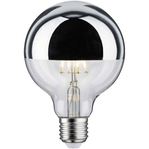 Paulmann 28673 LED Energetická třída (EEK2021) F (A - G) E27 kulatý tvar 6.5 W = 48 W teplá bílá (Ø x v) 95 mm x 138 mm 1 ks