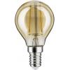Paulmann 28712 LED Energetická třída (EEK2021) F (A - G) E14 kapkový tvar 4.7 W = 37 W zlatá (Ø x v) 45 mm x 78 mm 1 ks