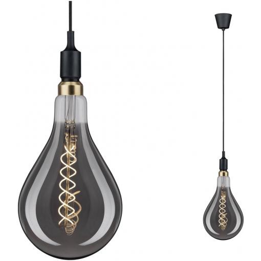 Paulmann Ketil 50381 závěsné světlo LED E27 černá