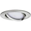 Paulmann 92964 LED vestavné svítidlo, LED, 5.2 W, železo (kartáčované)