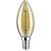 Paulmann 28704 LED Energetická třída (EEK2021) F (A - G) E14 svíčkový tvar 2.6 W = 26 W zlatá (Ø x v) 35 mm x 98 mm 1 ks