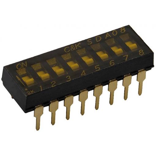 C & K Switches SDA02H0B 1 ks