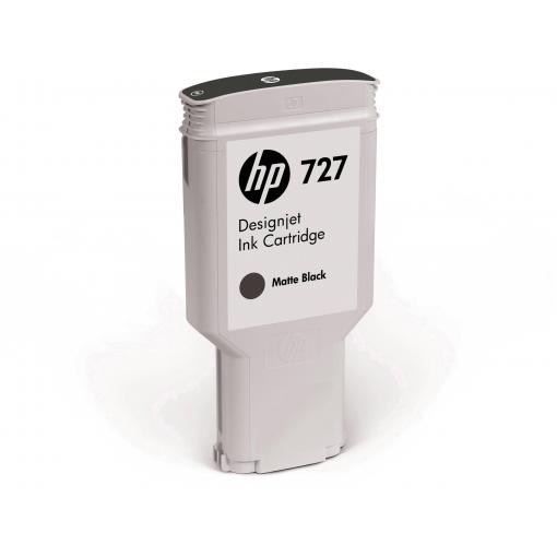 HP Ink 727 originál matná černá 300 ml C1Q12A 1 ks