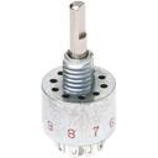 C & K Switches MA00S2NZQD otočný spínač 125 V, 28 V/DC 250 mA Počet pozic přepínače 10 1 ks