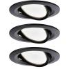 Paulmann 94472 Nova LED vestavné svítidlo, LED, 18 W, černá (matná)