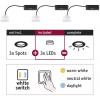 Paulmann 92478 LED vestavné svítidlo, LED, 19.5 W, saténová, sada 3 ks