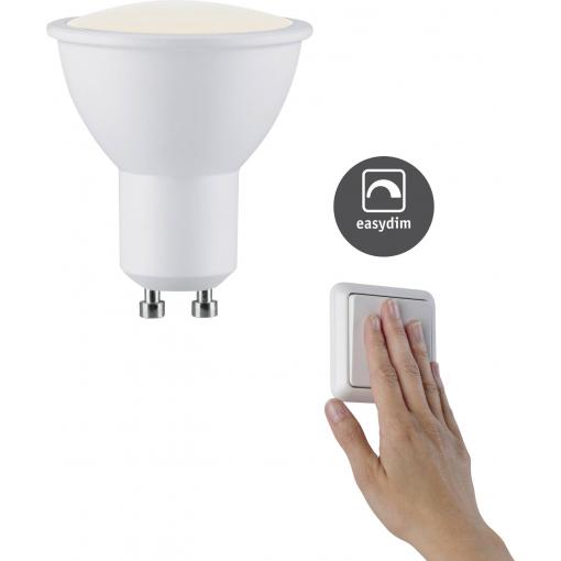 Paulmann 28786 LED vestavné svítidlo, třída G (A - G), LED, GU10, 16.5 W, bílá