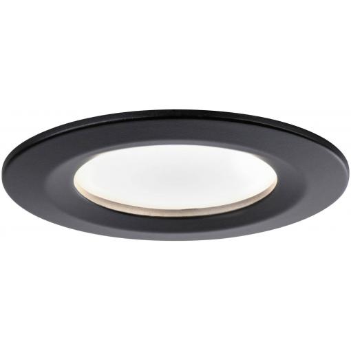 Paulmann 94474 LED vestavné svítidlo, LED, 18 W, černá (matná), sada 3 ks