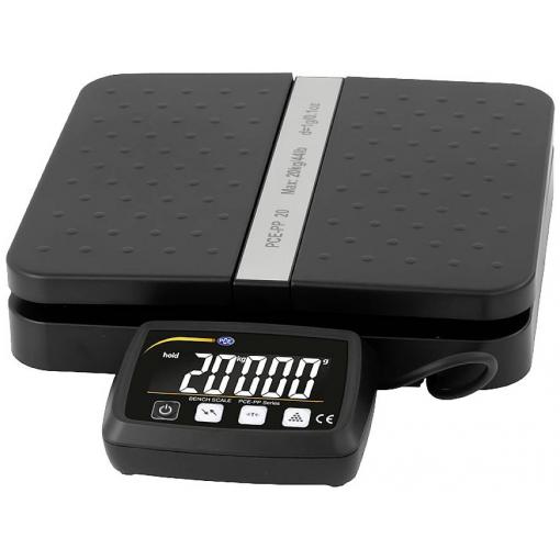 PCE Instruments poštovní váha PCE-PP 20 Max. váživost 20 kg 230 V, na baterii černá