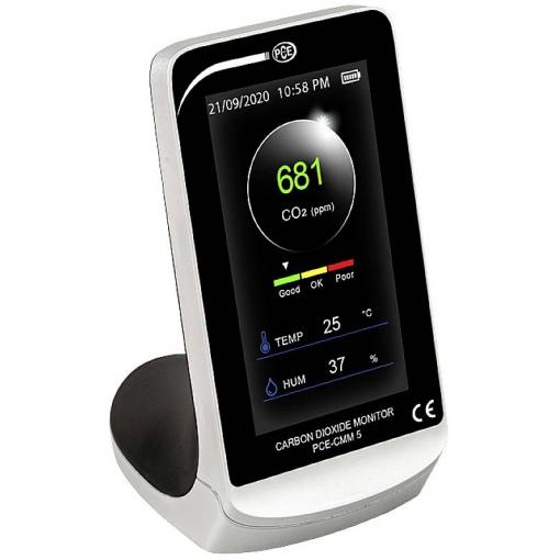 měřič oxidu uhličitého (CO2) PCE Instruments s USB rozhraním