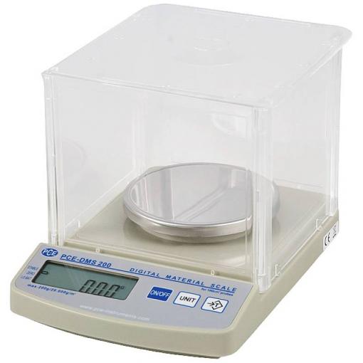 PCE Instruments laboratorní váha PCE-DMS 200 Max. váživost 200 g Rozlišení 0.01 g