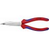 Knipex 38 25 200 pro elektroniku a jemnou mechaniku ploché jehlové kleště 40° zahnuté vanadová elektrikářská ocel 200 mm