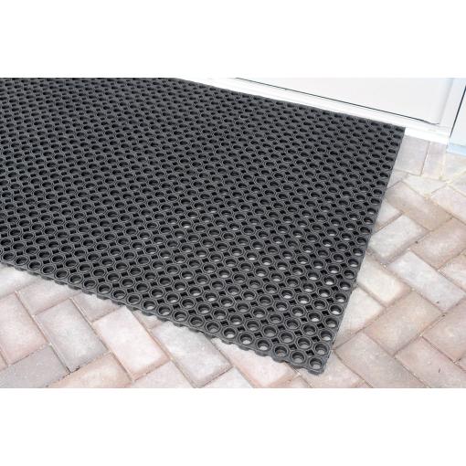 COBA Europe RM010003 Gumová podložka (d x š x v) 1.5 m x 1 m x 23 mm černá