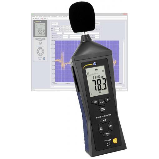 PCE Instruments datalogger úrovně zvukové hladiny