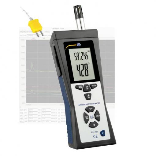 PCE Instruments vlhkoměr vzduchu (hygrometr)-