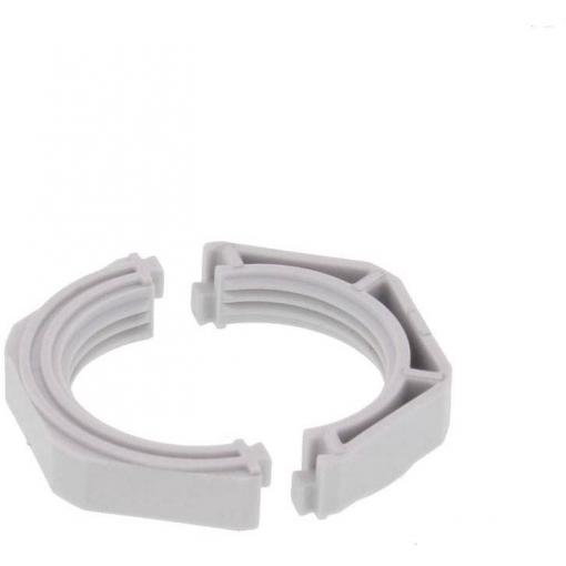 Wiska 10108677 CMM 32 V0 LG pojistná matka M32 plast světle šedá 5 ks