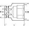 Bosch Accessories Bosch 1608556021 vnější šestihran vložka pro nástrčný klíč 27 mm 3/4