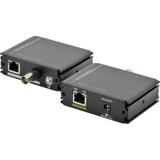 Digitus DN-82060 LAN (až 100 Mbit/s) extender (prodloužení) přes koaxiální kabel, přes síťový kabel RJ45 500 m