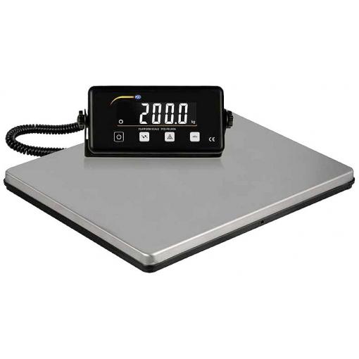 PCE Instruments plošinová váha PCE-PB 200N Max. váživost 200 kg Rozlišení 100 g na baterii, 230 V, napájení přes USB