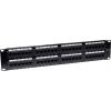 Intellinet 560283 48 portů síťový patch panel 483 mm (19) CAT 3, CAT 4, CAT 5, CAT 5e, CAT 6 2 U černá neosazený