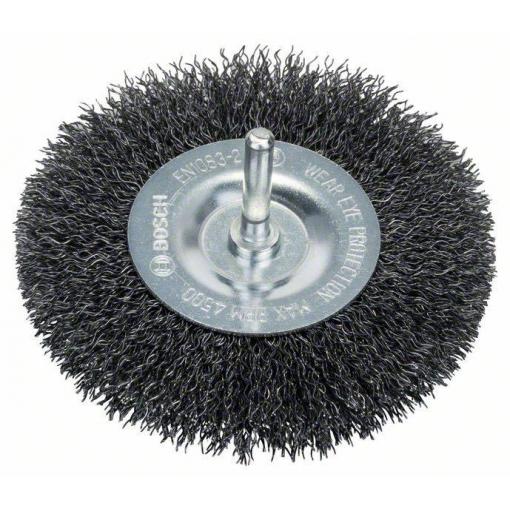 Bosch Accessories Kotoučový kartáč - 100 mm, 0,3 mm, 10 mm Bosch Power Tools Ø dříku 6 mm 1609200273 1 ks