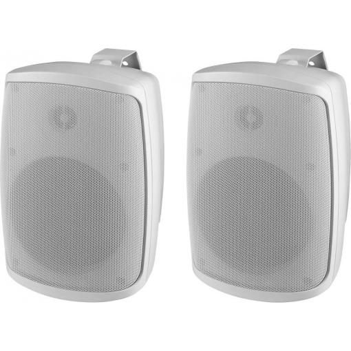Monacor WALL-04T/WS ELA nástěnný reprobox 2 W bílá 1 pár