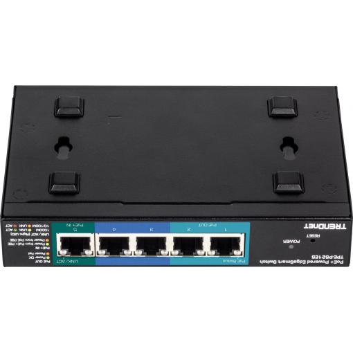 TrendNet TPE-P521ES TRENDnet TPE P521ES - Switch - Smart - 1 x 10/100/1000 (PoE+ input) síťový switch 2000 MBit/s funkce PoE