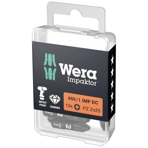 Wera 05057622001 křížový bit PZ 3 D 6.3 10 ks