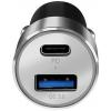 LogiLink Ladegerät USB nabíječka, USB Power Delivery (USB-PD) , 1x USB A , 1x USB-C®, 36 W, Dodávka energie, stříbrná