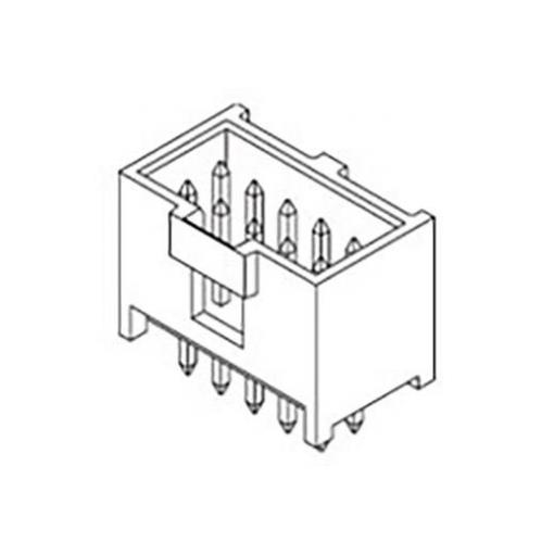 Molex vestavná pinová lišta (standardní) 6, rozteč 2.54 mm, 901301106, 1 ks Tray