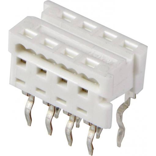 Molex vestavná zásuvková lišta (standardní) 8, rozteč 1.27 mm, 905841308, 1 ks Tube