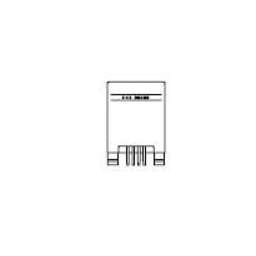 Molex 955222667, zásuvkový modul RJ45, zásuvka, černá, 1 ks
