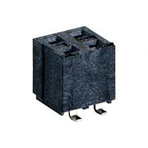 Molex vestavná zásuvková lišta (standardní) Počet pólů 14 Rastr (rozteč): 2 mm 791091006 37 ks Tube