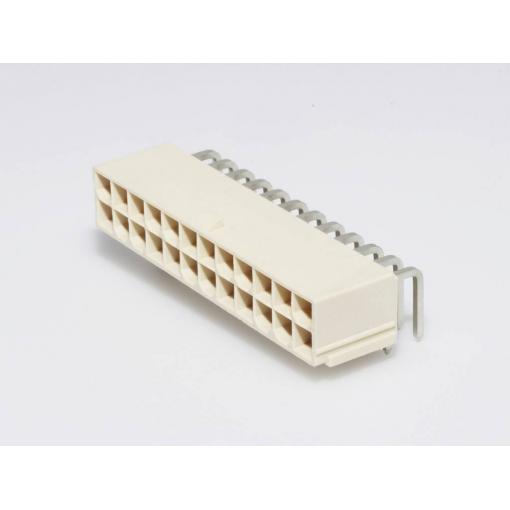 Molex vestavná zásuvková lišta (standardní) 24, rozteč 4.2 mm, 874272402, 1 ks Tray