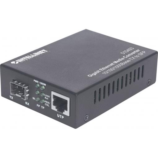 Intellinet 510493 LAN, SFP síťový prvek media converter 1 GBit/s