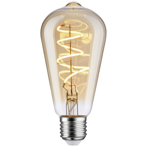 Paulmann 28953 LED E27 speciální tvar 5 W zlatá (Ø x v) 64 mm x 140 mm 1 ks