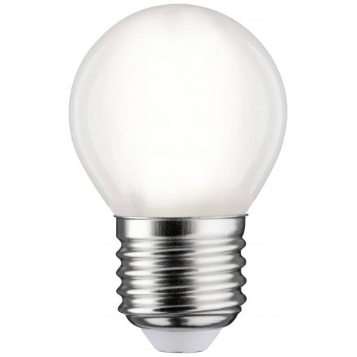 Paulmann 28920 LED Energetická třída (EEK2021) F (A - G) E27 kapkový tvar 4.8 W = 40 W neutrální bílá (Ø x v) 45 mm x 72 mm 1 ks