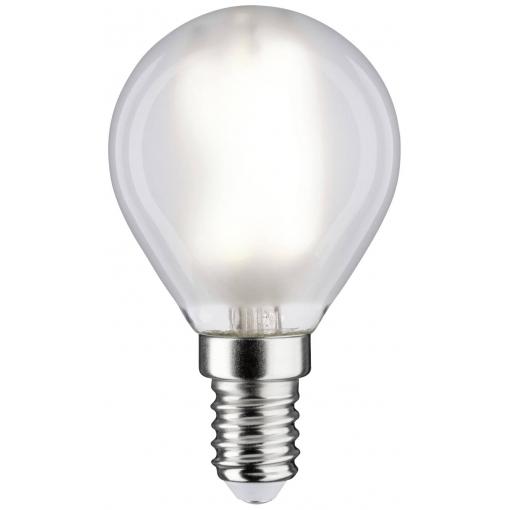Paulmann 28917 LED Energetická třída (EEK2021) F (A - G) E14 kapkový tvar 4.8 W = 40 W neutrální bílá (Ø x v) 45 mm x 78 mm 1 ks